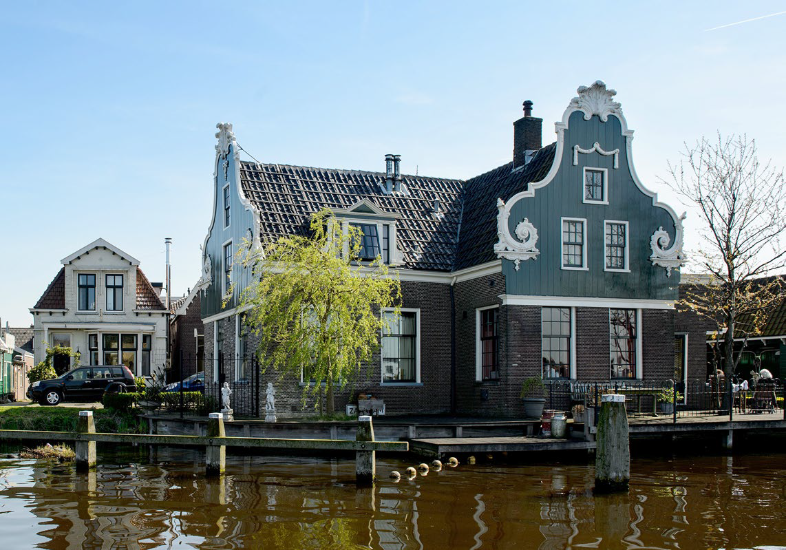 foto van het Huis van Monet in Zaandam